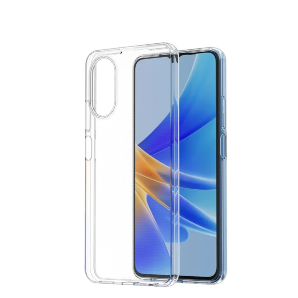Ultra Clear 0.5mm case for Oppo A17 thin cover transparenteng