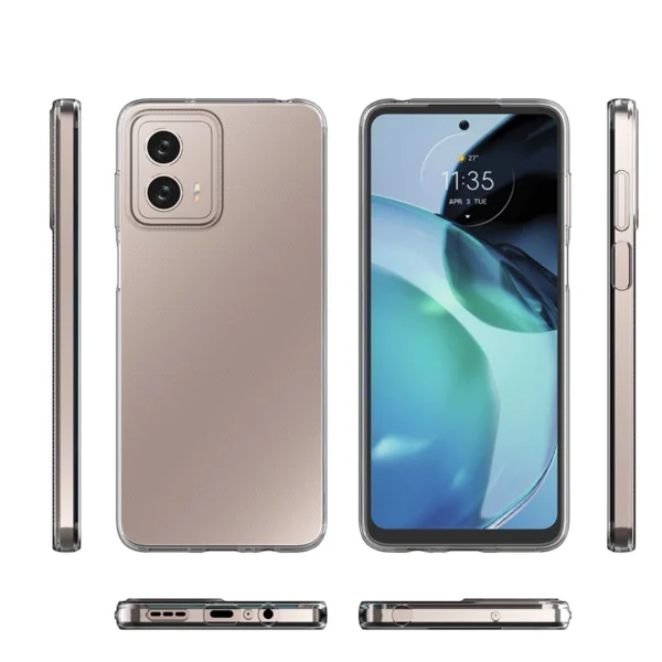 Ultra Clear 0.5mm case for Motorola Moto G53 / G13 thin cover transparenteng