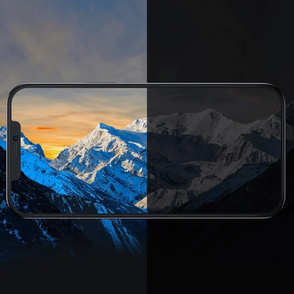 Baseus Full Screen Tempered Glass for iPhone 12 Pro Max with Speaker Cover 0.4mm + Mounting Kiteng