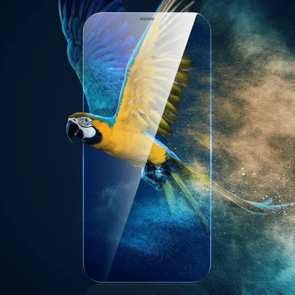 Baseus Full Screen Tempered Glass for iPhone 12 Pro Max with Speaker Cover 0.4mm + Mounting Kiteng