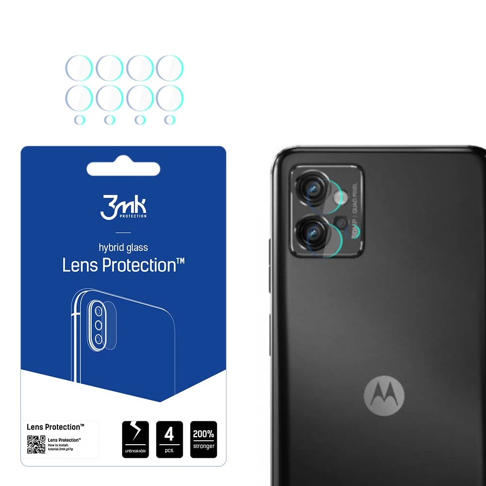 3mk Lens Protection™ hybrid camera glass for Motorola Moto G32eng