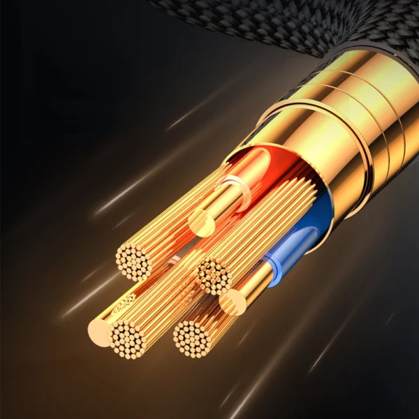 Joyroom Prism Series A16 Lightning / USB-A Cable 2.4A 1.2m with LED Display - Blackeng