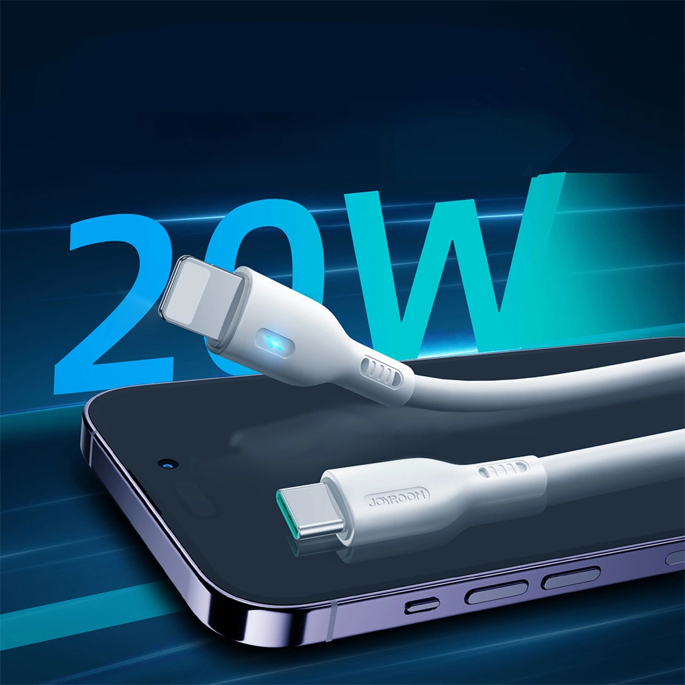 Joyroom Premium Series A13 Lightning / USB-C Cable 20W 2m - Whiteeng