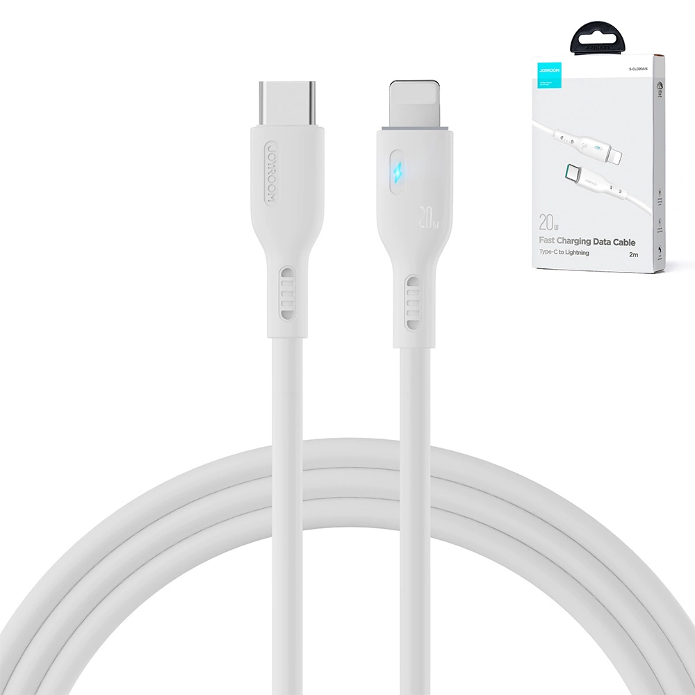 Joyroom Premium Series A13 Lightning / USB-C Cable 20W 2m - Whiteeng