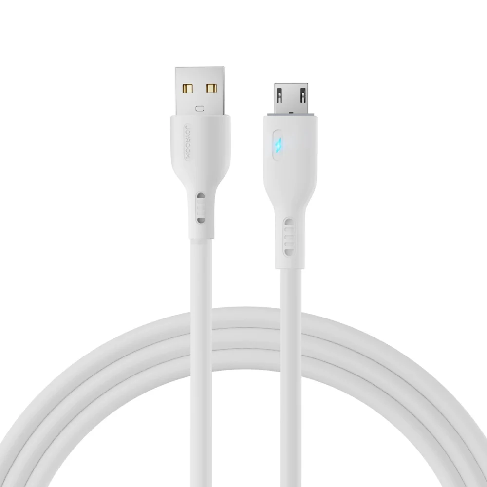 Joyroom Premium Series A13 USB-A / micro USB 2.4A 2m Cable - Whiteeng