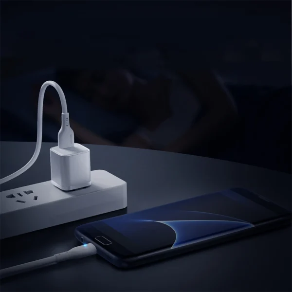 Joyroom Premium Series A13 USB-A / micro USB 2.4A 2m Cable - Whiteeng