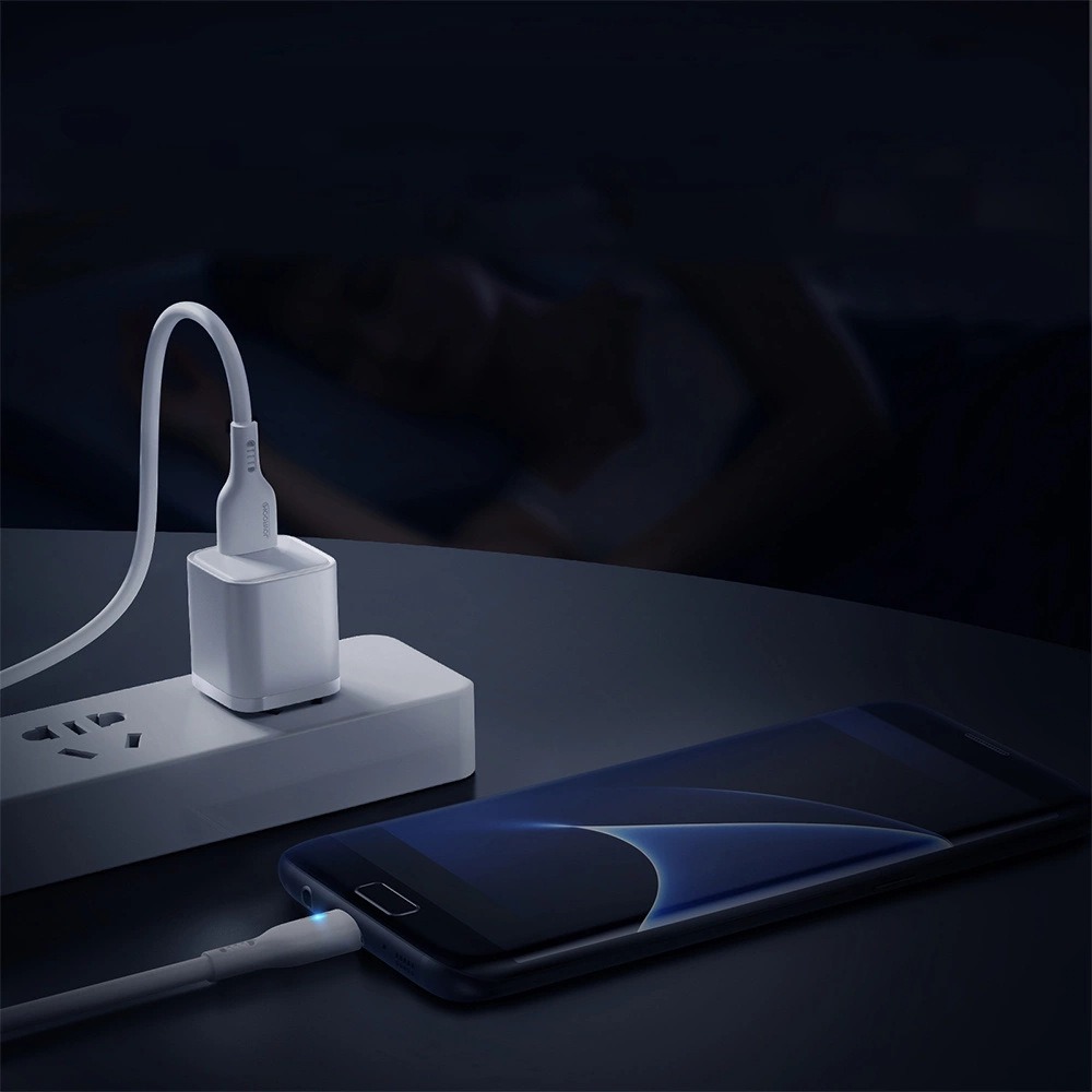Joyroom Premium Series A13 USB-A / micro USB 2.4A 2m Cable - Whiteeng