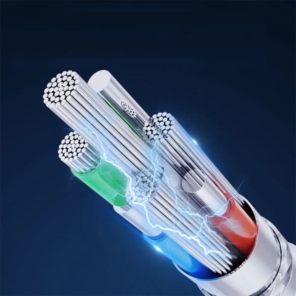 Joyroom Premium Series A13 USB-A / micro USB 2.4A 2m Cable - Whiteeng