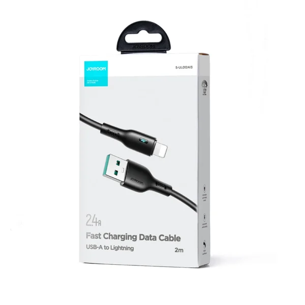 Joyroom Premium Series A13 USB-A / Lightning 2.4A cable 2m - blackeng