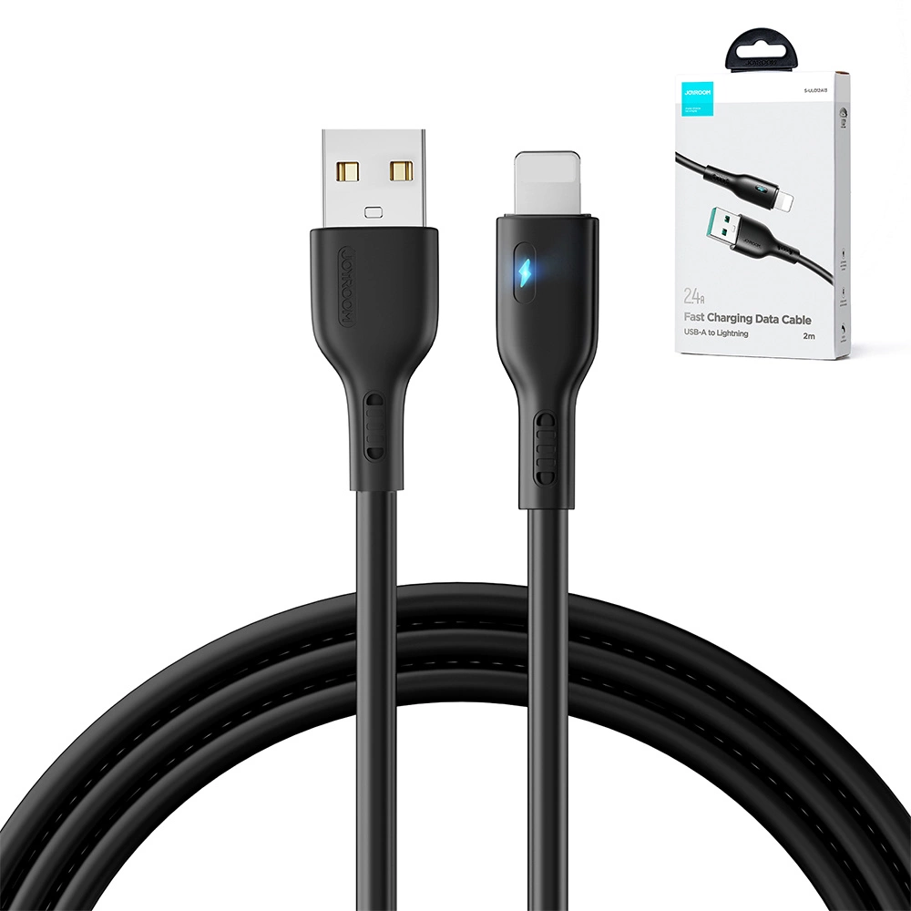 Joyroom Premium Series A13 USB-A / Lightning 2.4A cable 2m - blackeng