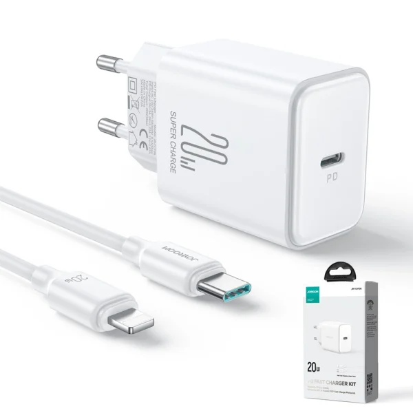 20W USB C PD Charger with USB C Cable - Lightning Joyroom JR-TCF06eng