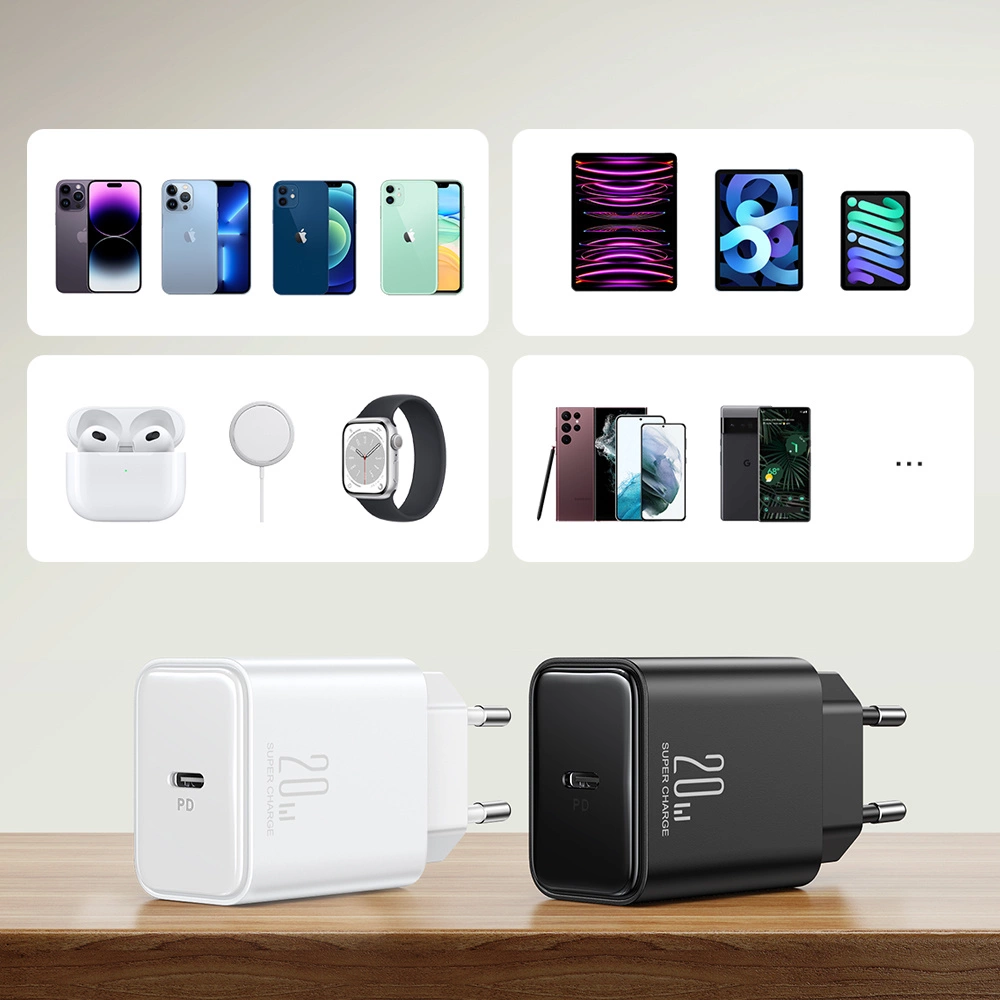 USB C 20W PD Joyroom JR-TCF06 charger - blackeng