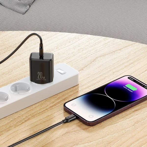USB C 20W PD Joyroom JR-TCF06 charger - blackeng