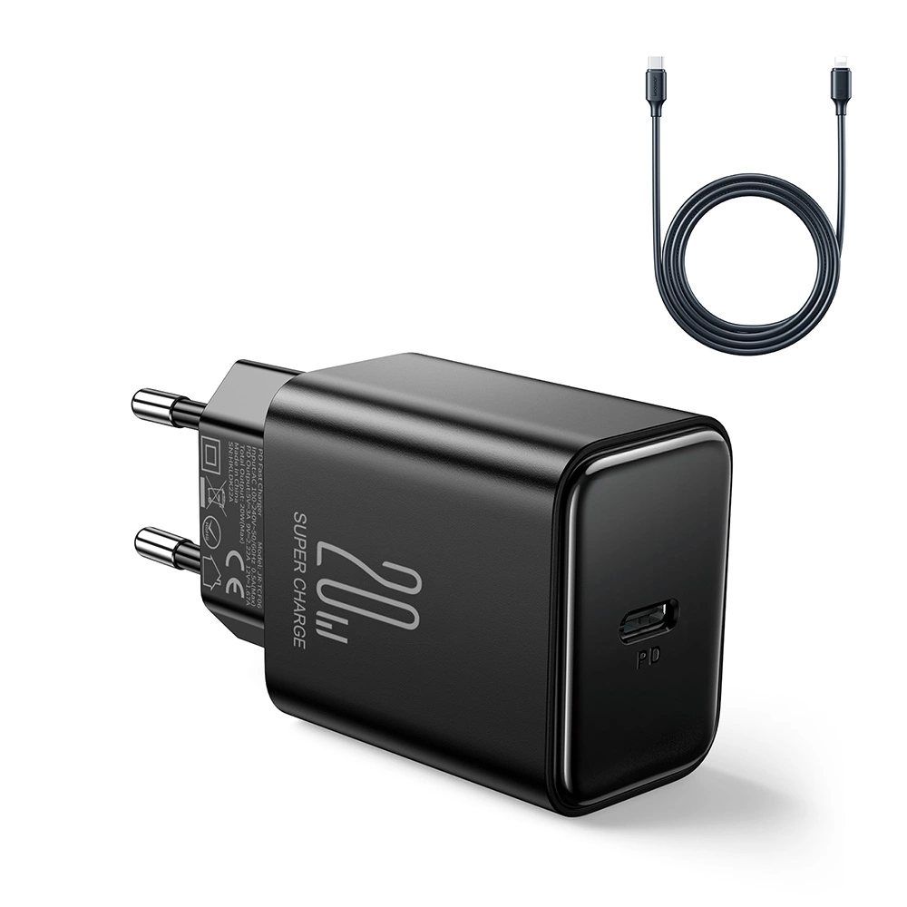 USB C 20W PD Joyroom JR-TCF06 charger - blackeng