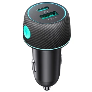 60W USB-C USB-A car charger Joyroom JR-CCN01 - blackeng