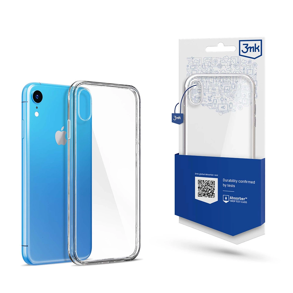 3mk Clear Case for iPhone Xr - transparenteng