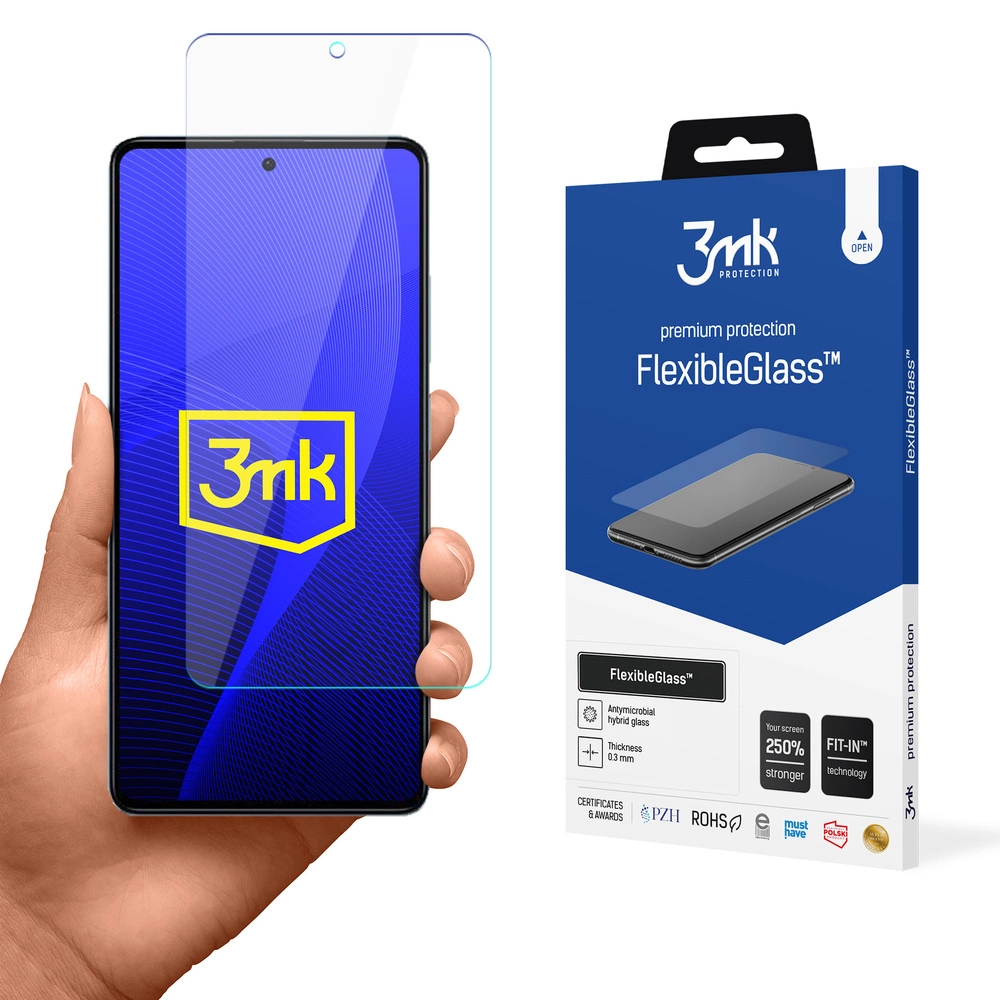 Tempered Glass for Xiaomi Redmi Note 12 Pro Hybrid Flexi 7H Series 3mk FlexibleGlasseng