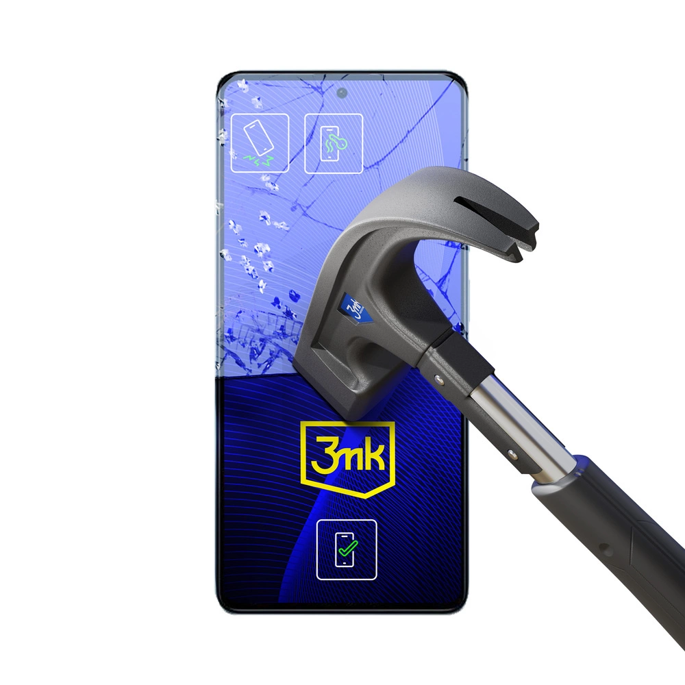 Tempered Glass for Xiaomi Redmi Note 12 5G / Poco X5 5G Hybrid Flexi 7H Series 3mk FlexibleGlasseng