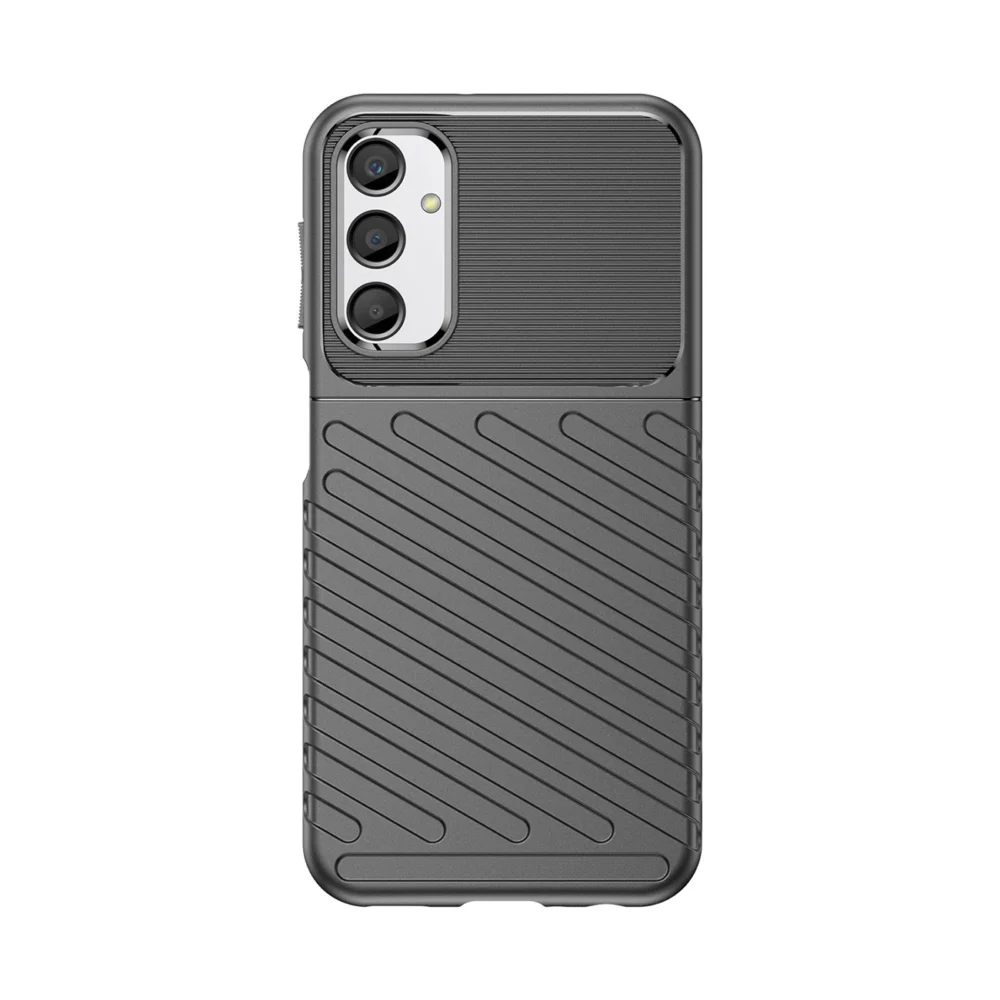 Thunder Case case for Samsung Galaxy A24 4G silicone armor case blackeng