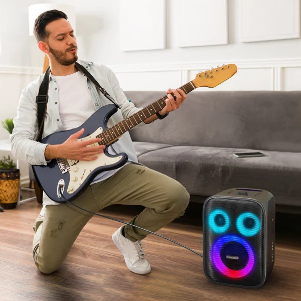 Tronsmart Halo 200 Wireless Speaker 120W + 2 Microphones - Blackeng