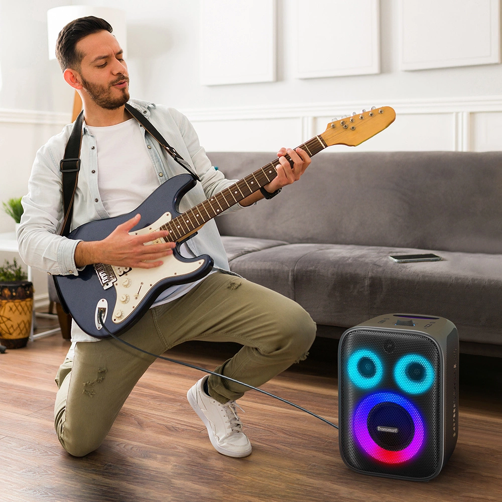 Tronsmart Halo 200 Wireless Speaker 120W + 2 Microphones - Blackeng