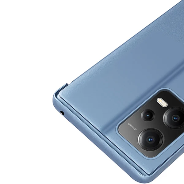 Clear View Case cover for Xiaomi Redmi Note 12 Pro+ with a flip cover blackeng