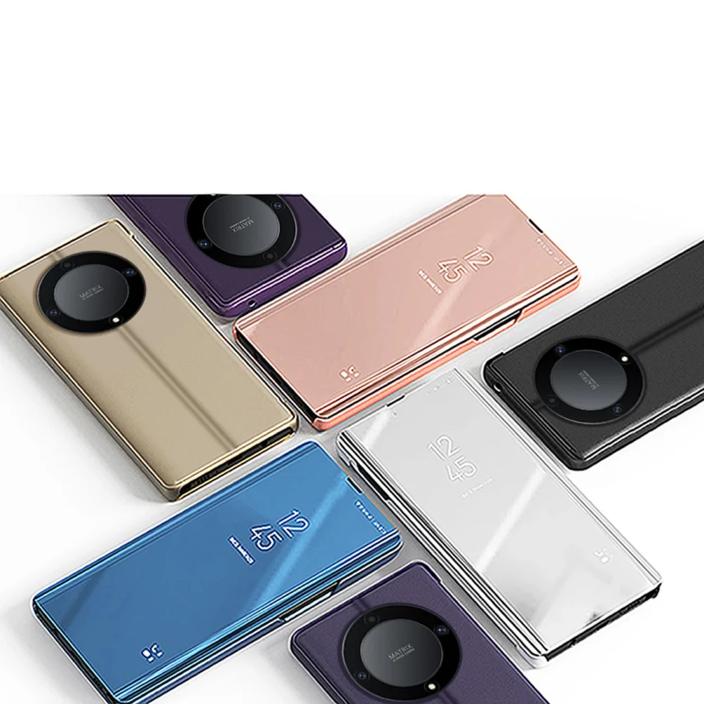 Clear View Case case for Honor Magic5 Lite / X40 / X9a flip cover blackeng