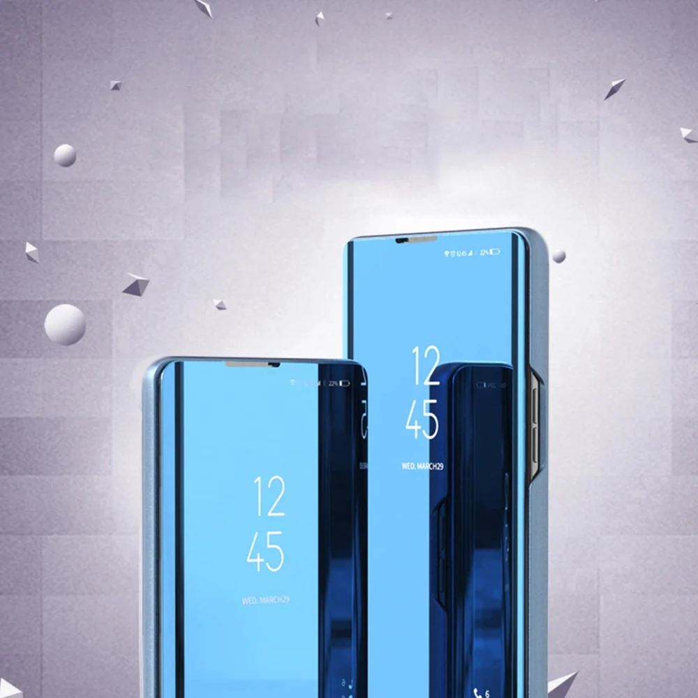Clear View Case cover for Samsung Galaxy A24 4G cover with a flap pinkeng