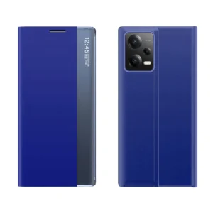 New Sleep Case for Xiaomi Redmi Note 12 Pro+ cover with flip stand blueeng