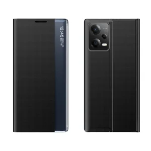 New Sleep Case case for Xiaomi Redmi Note 12 Pro+ cover with flip stand blackeng
