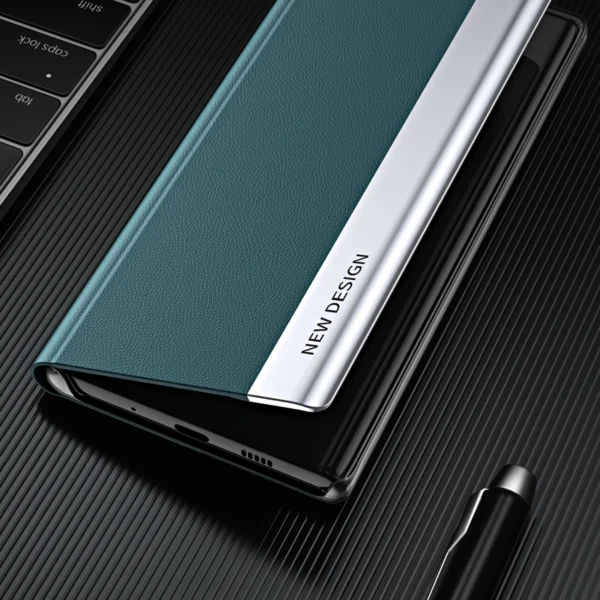 Sleep Case Pro case for Xiaomi Redmi 11A / Poco C55 / Redmi 12C with flip stand blackeng