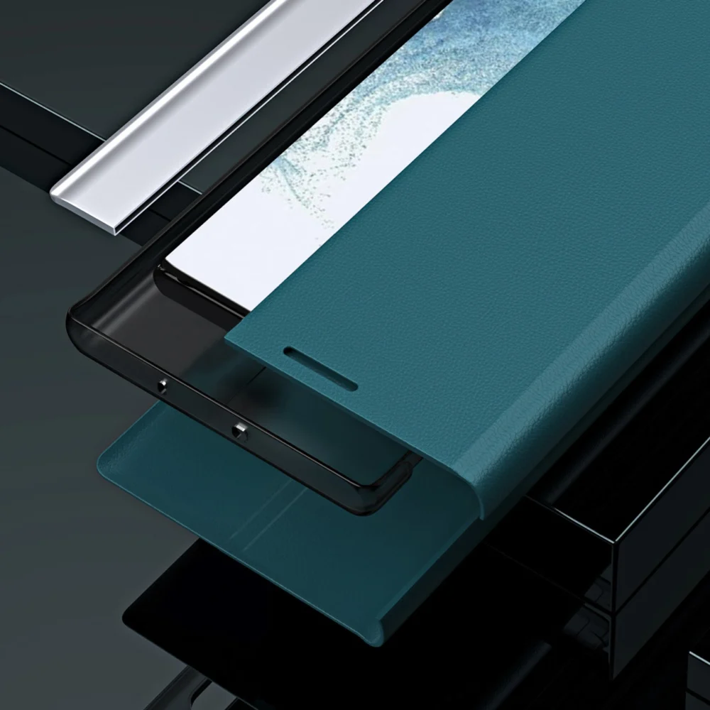 Sleep Case Pro case for Xiaomi Redmi 11A / Poco C55 / Redmi 12C with flip stand blackeng