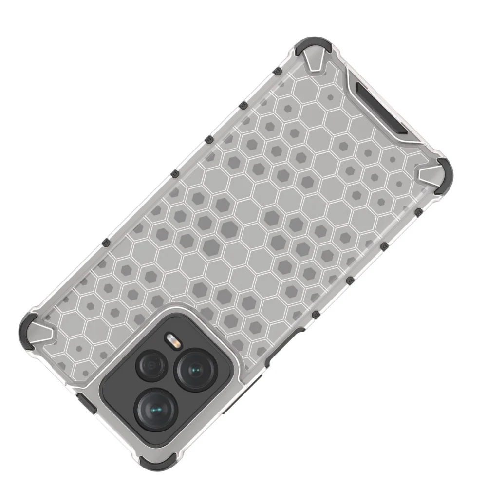 Honeycomb case for Xiaomi Redmi Note 12 Pro+ armored hybrid cover blueeng