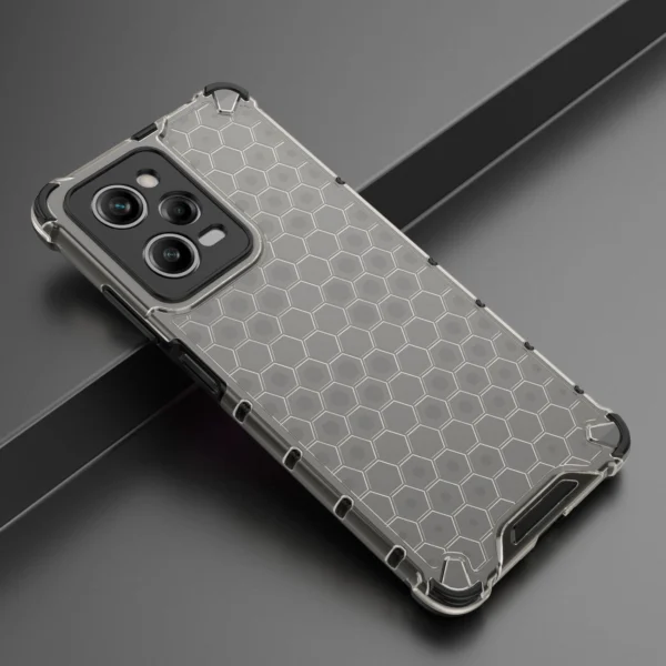 Honeycomb case for Xiaomi Redmi Note 12 Pro / Poco X5 Pro 5G armored hybrid cover blackeng