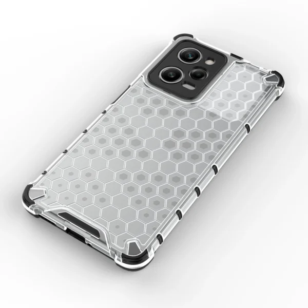 Honeycomb case for Xiaomi Redmi Note 12 Pro / Poco X5 Pro 5G armored hybrid cover blackeng