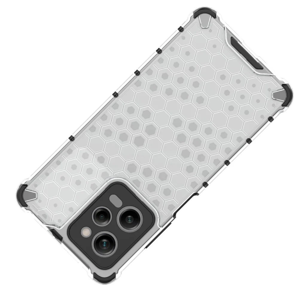 Honeycomb case for Xiaomi Redmi Note 12 Pro / Poco X5 Pro 5G armored hybrid cover blackeng