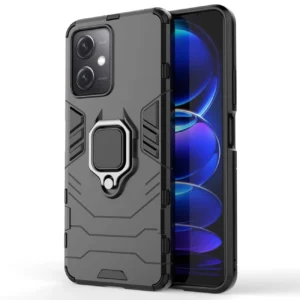 Ring Armor Case for Xiaomi Redmi Note 12 5G / Poco X5 5G Armor Cover Magnetic Holder Ring Blackeng