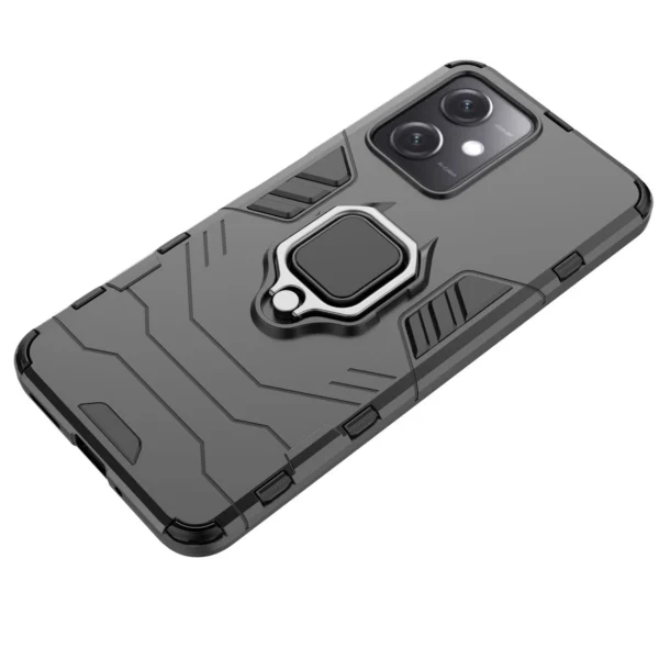 Ring Armor Case for Xiaomi Redmi Note 12 5G / Poco X5 5G Armor Cover Magnetic Holder Ring Blackeng