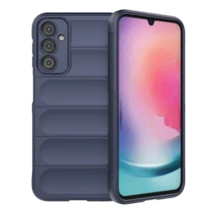 Magic Shield Case for Samsung Galaxy A24 4G flexible armored cover blueeng