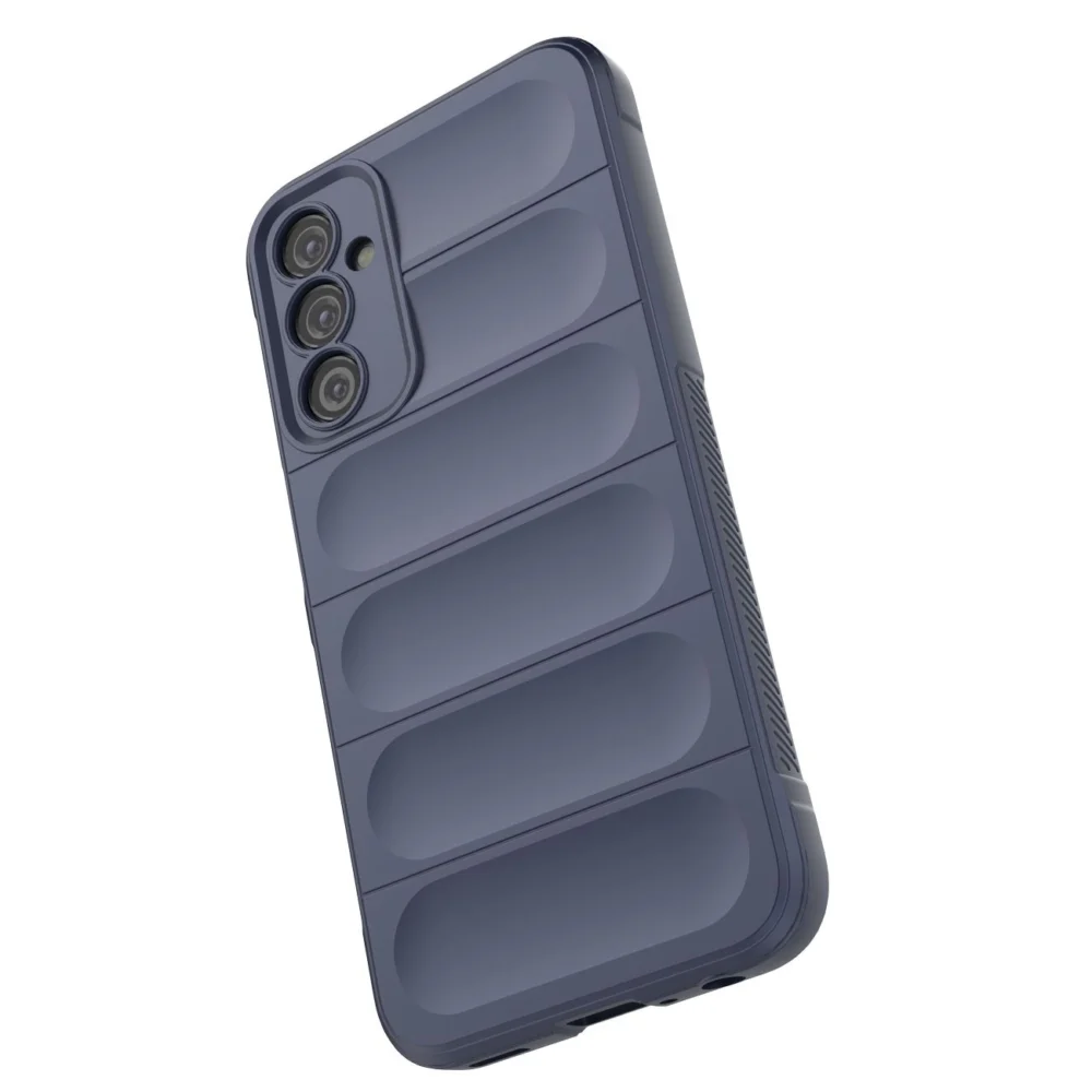 Magic Shield Case for Samsung Galaxy A24 4G flexible armored cover blueeng