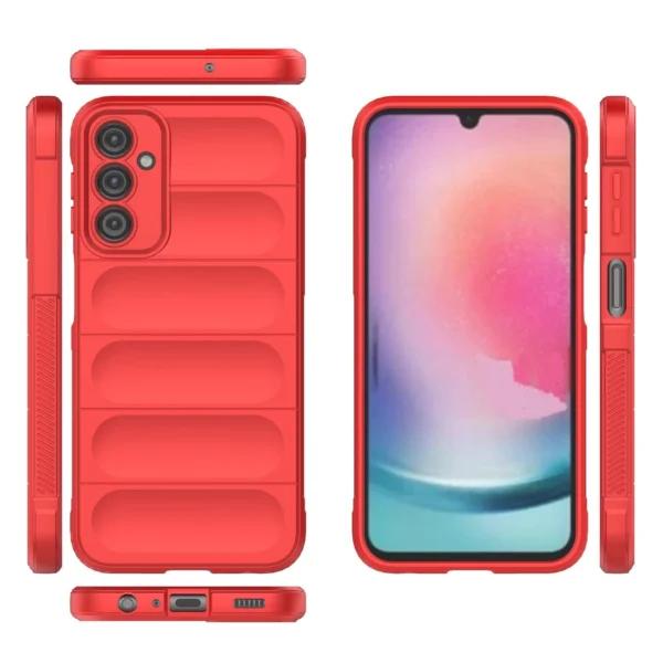Magic Shield Case for Samsung Galaxy A24 4G flexible armored cover redeng