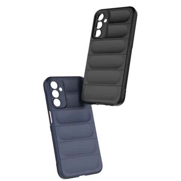 Magic Shield Case for Samsung Galaxy A24 4G flexible armored cover blackeng