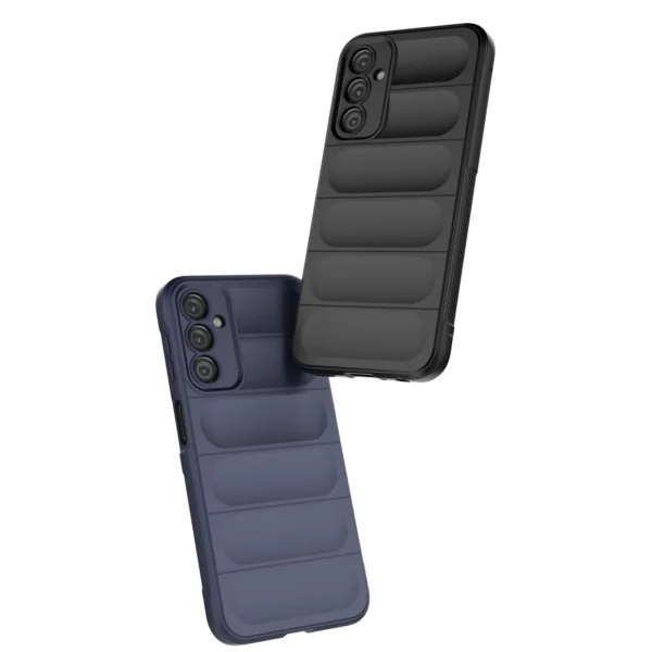 Magic Shield Case for Samsung Galaxy A24 4G flexible armored cover blackeng