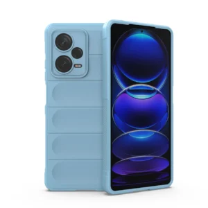 Magic Shield Case for Xiaomi Redmi Note 12 Pro+ flexible armored cover light blueeng