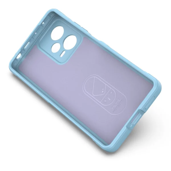 Magic Shield Case for Xiaomi Redmi Note 12 Pro+ flexible armored cover light blueeng