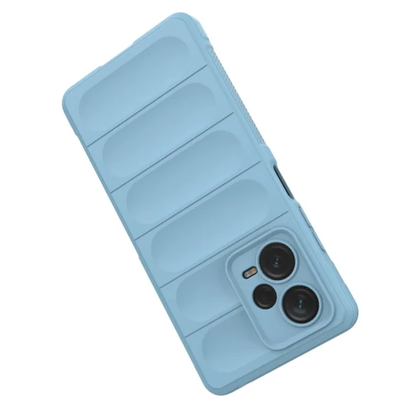 Magic Shield Case for Xiaomi Redmi Note 12 Pro+ flexible armored cover light blueeng