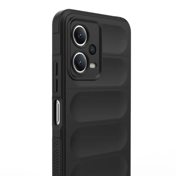 Magic Shield Case for Xiaomi Redmi Note 12 5G / Poco X5 5G Flexible Armor Cover Blackeng