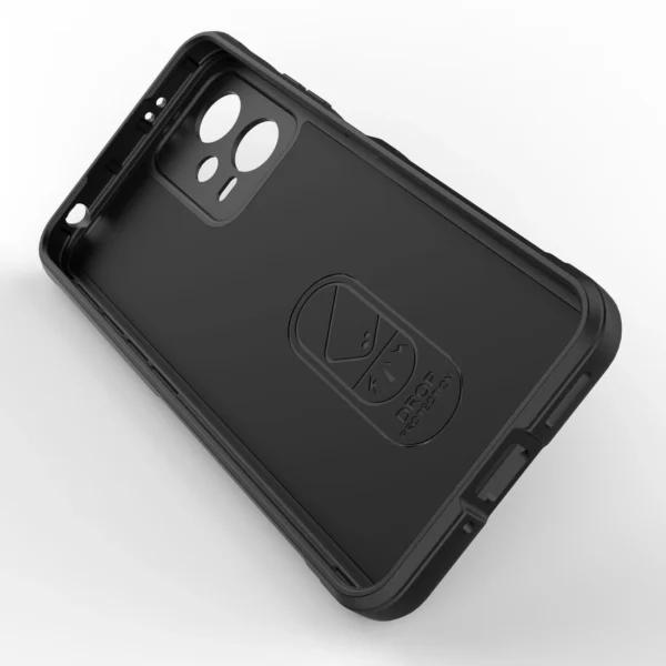 Magic Shield Case for Xiaomi Redmi Note 12 5G / Poco X5 5G Flexible Armor Cover Blackeng