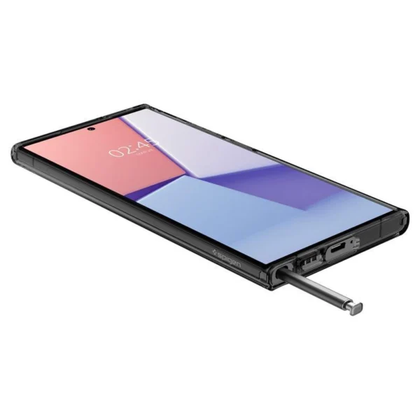 Spigen Ultra Hybrid Case for Samsung Galaxy S23 Ultra - Dark Gray (Zero One Pattern)eng