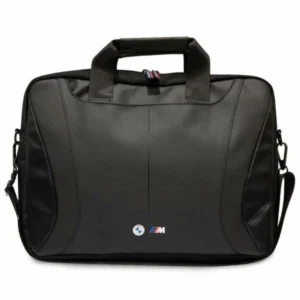 BMW Carbon&Perforated bag for a 16" laptop - blackeng